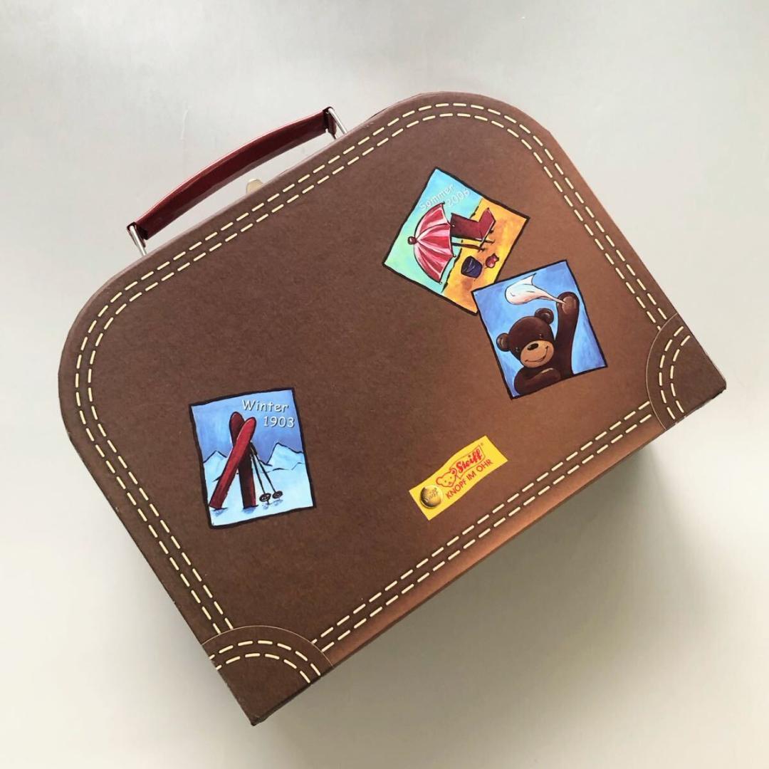 #3783【超可愛い】シュタイフ Steiff Bear テディーベアー 鞄付