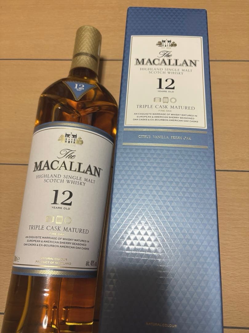 ケイジ MACALLAN ザ・マッカラン12年トリプルカスク700ml
