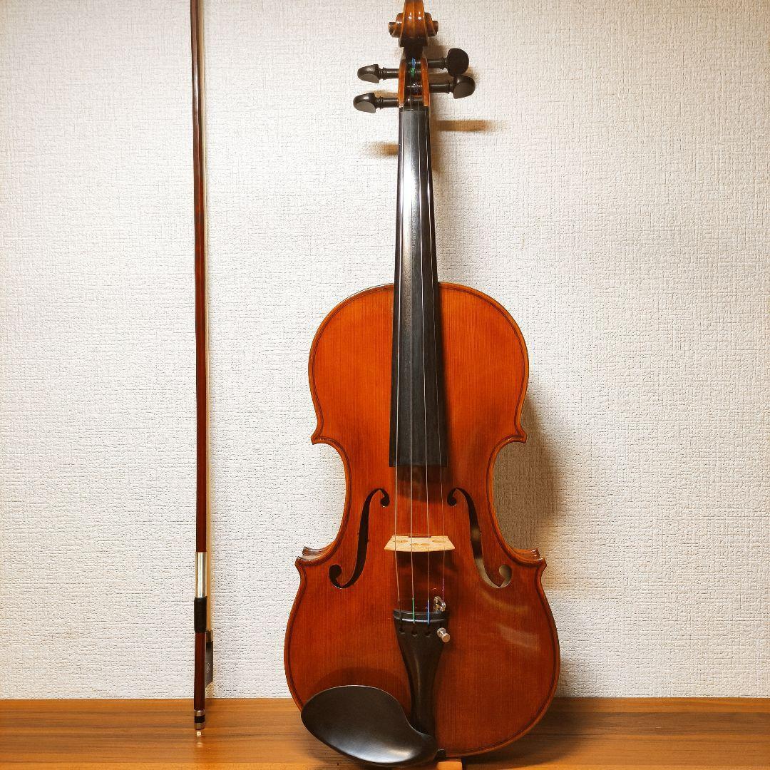 【深紅杢優音】スズキ No.580 4/4 バイオリン 1979