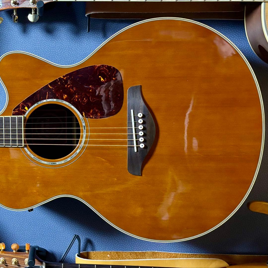 【美品・調整済】YAMAHA fjx730sc エレアコ　専用ギグバッグ付