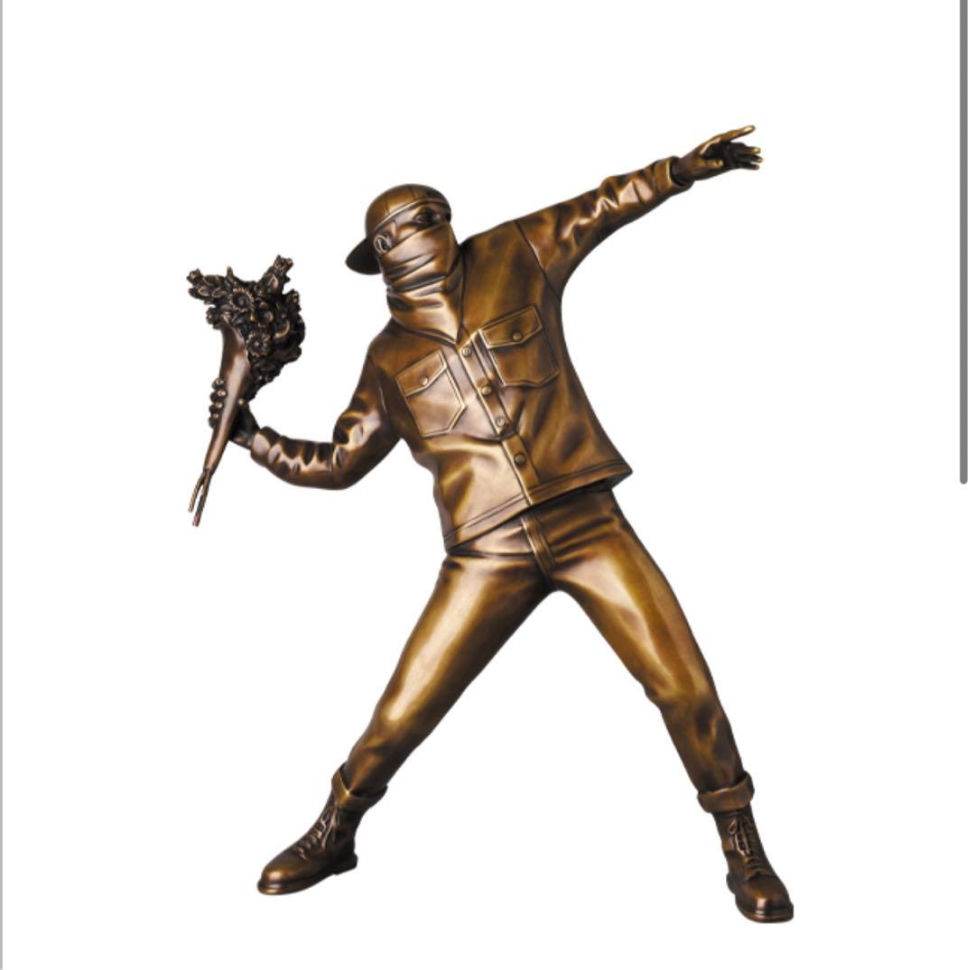 FLOWER BOMBER BRONZE STATUE ♯2