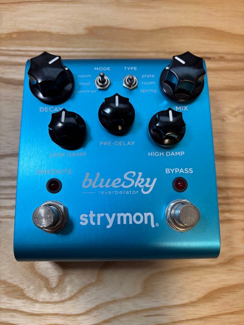 Strymon blueSky リバーブエフェクター