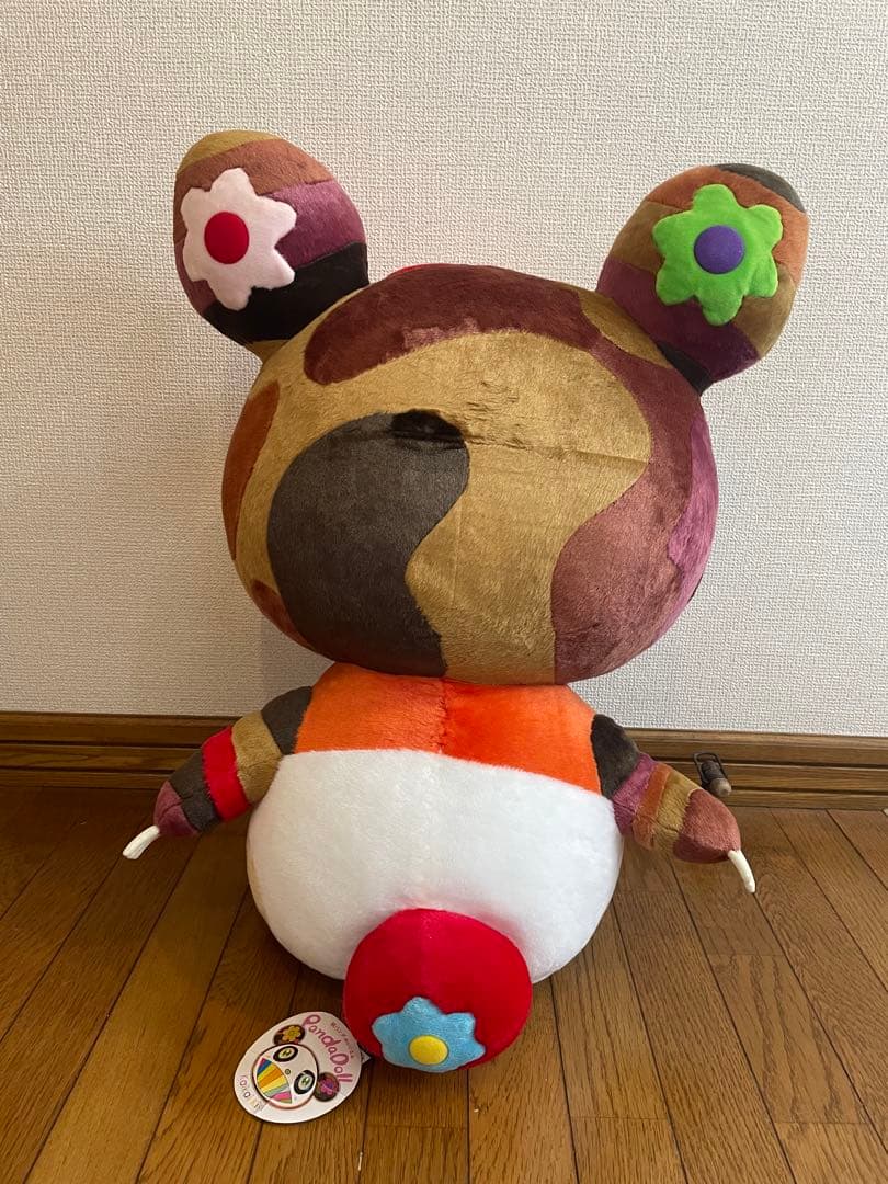 【美品】Kaikai Kiki 親パンダぬいぐるみ 特大サイズ 村上隆