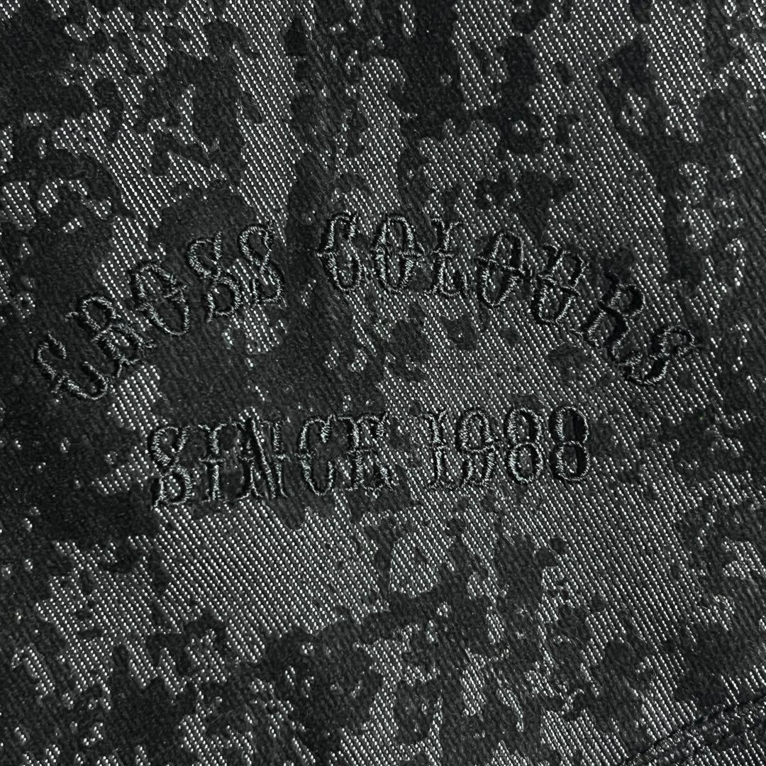 極美品✨CROSS COLOURS ジップアップブルゾン 総柄 肉厚 XXL