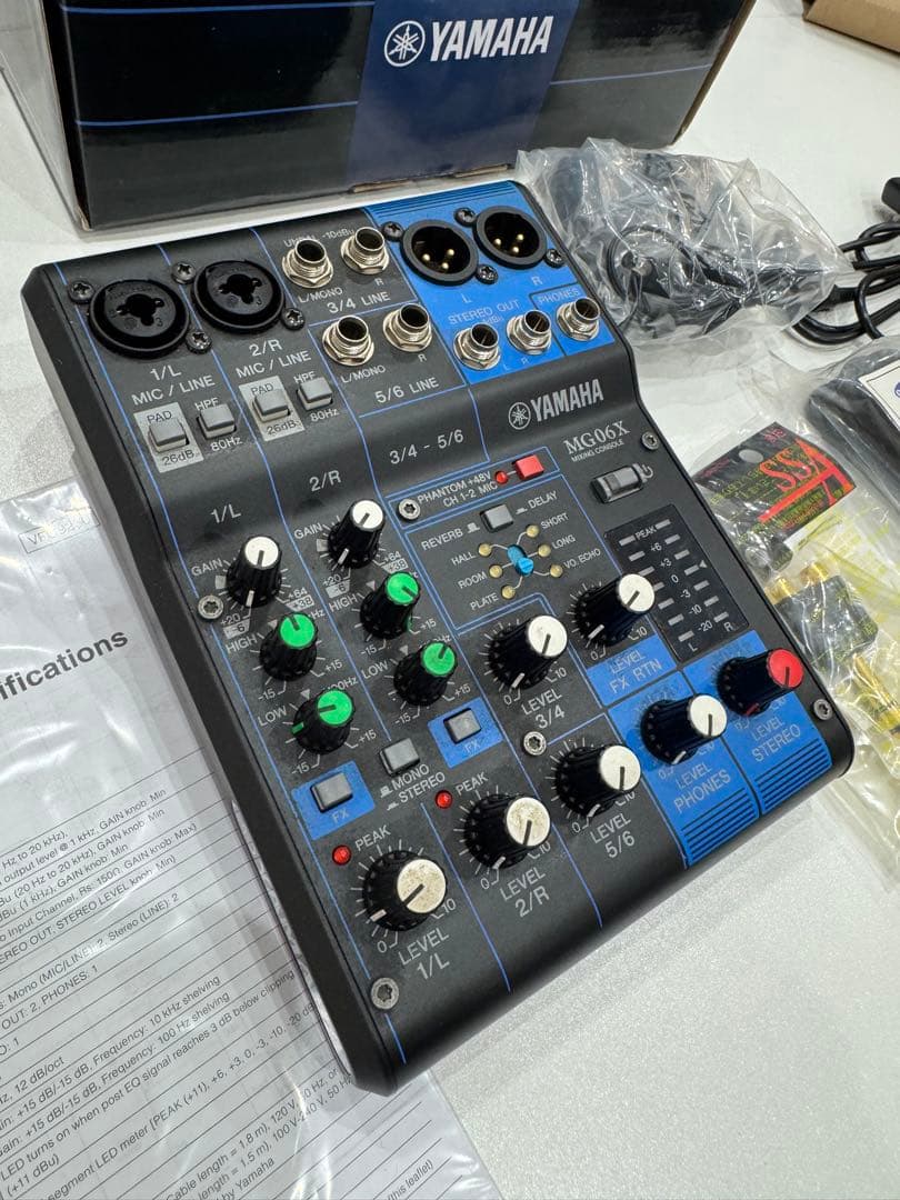 YAMAHA ヤマハ/ミキサー/MG06X