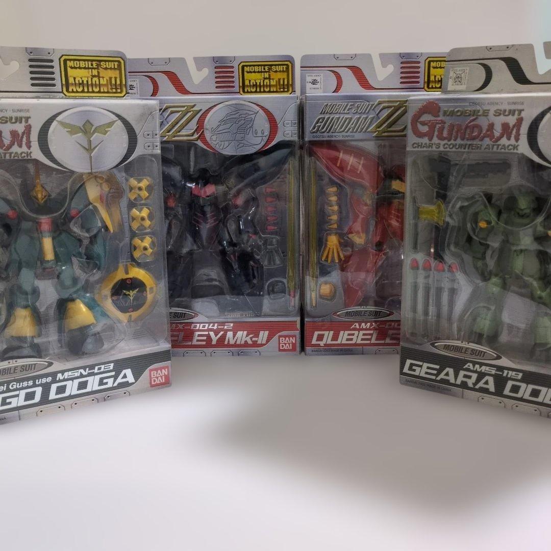 MIA モビルスーツインアクション！！　4個セット