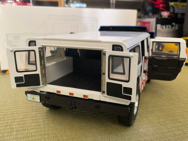 EXOTO エグゾト ハマー H1 Thunder Trac 1/18