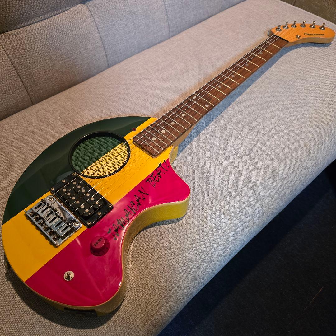 Fernandes zo-3 jamaican beat! ラスタカラー