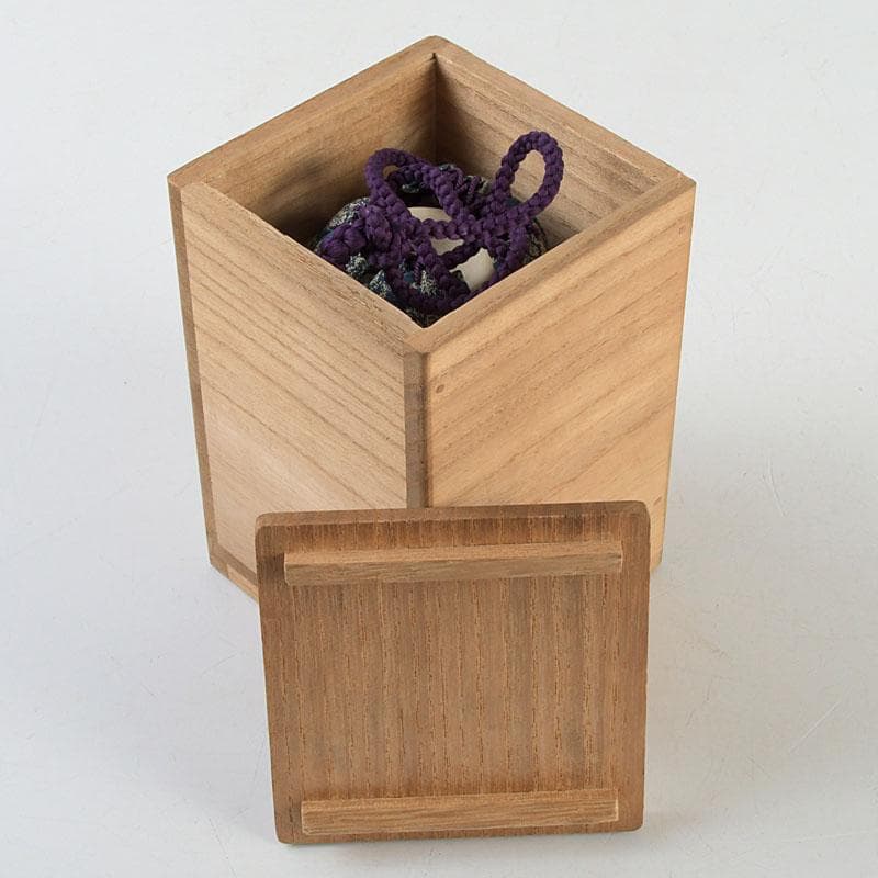 茶道具　山口錠鉄造　古瀬戸　茶入　仕覆付　共箱　V　9357