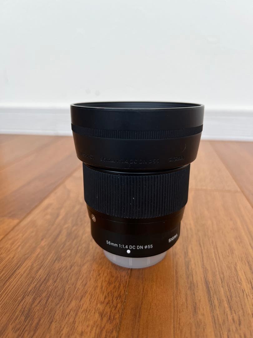 SIGMA 56mm F1.4 DC DN レンズ + フィルター