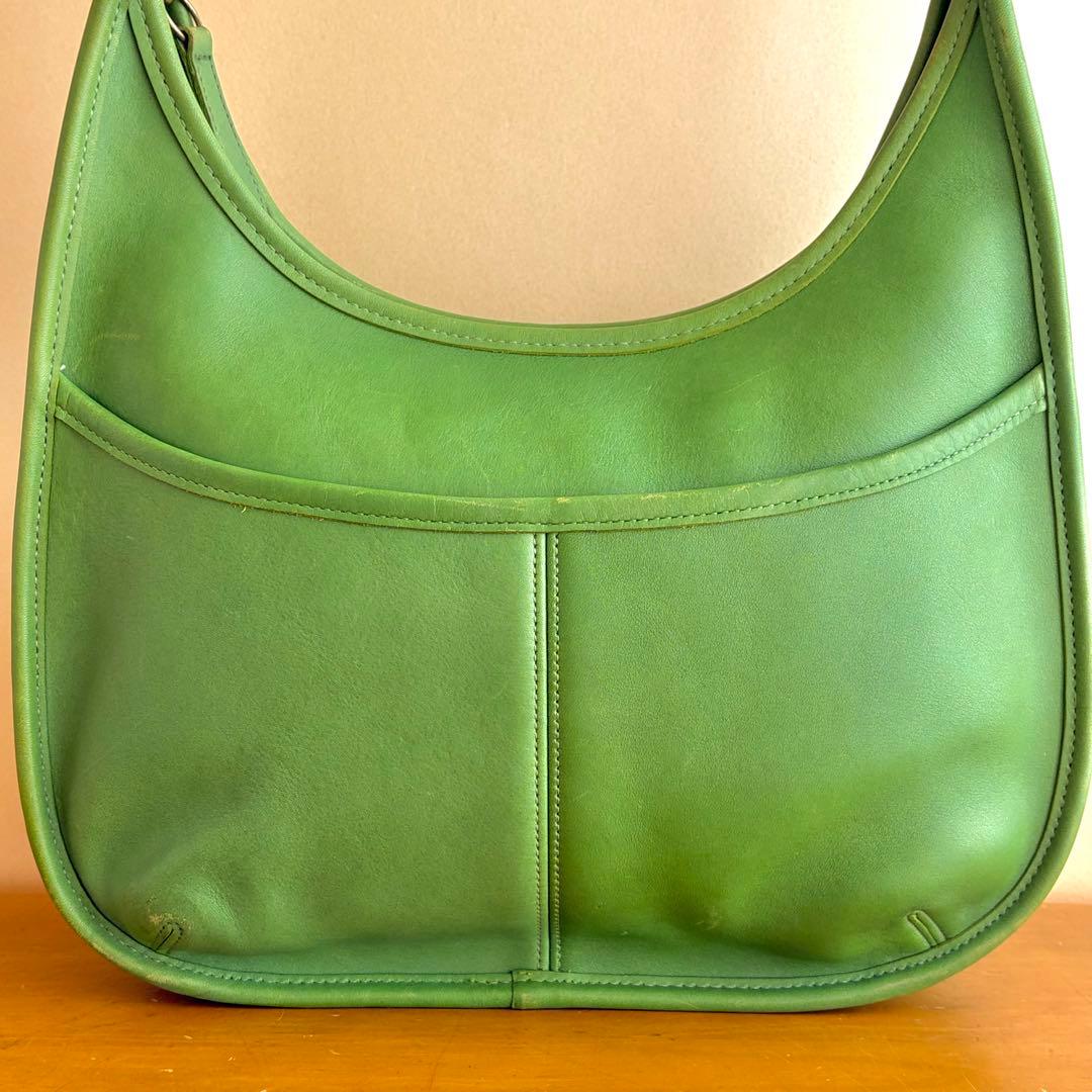 vintage coach オールドコーチ ショルダーバッグ 9033 グリーン