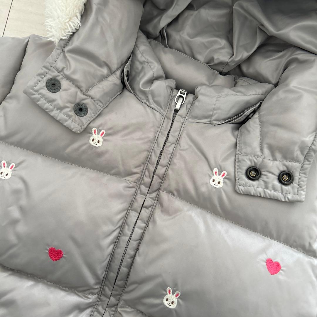 ミキハウス　うさこ　ダウンジャケット