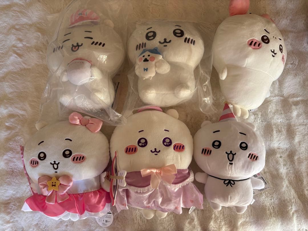 ちいかわ マスコット ぬいぐるみ セット