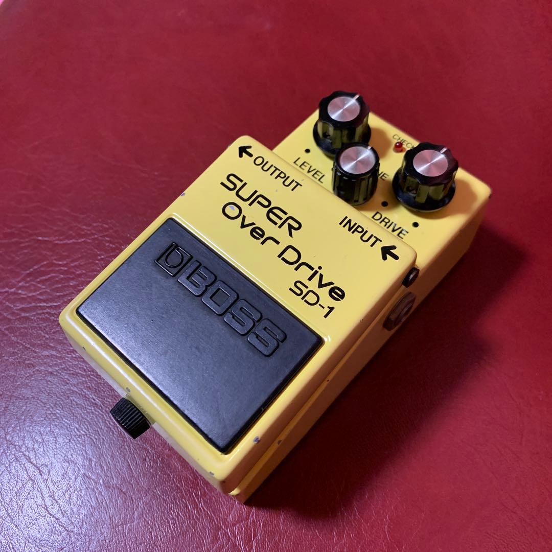 ★初年度 A基板★ 良音! 1981年 BOSS SD-1 NEC C4558C