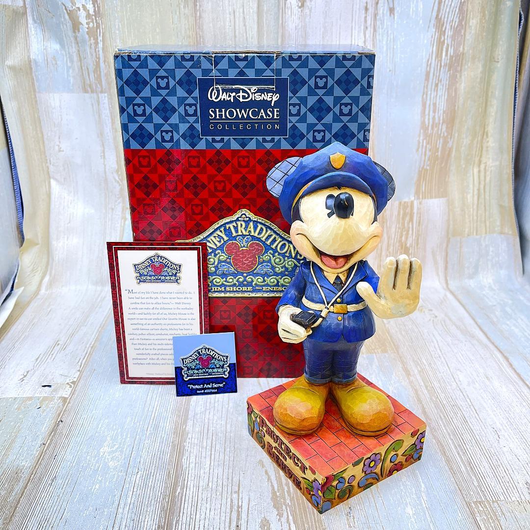 ミッキーマウス Mickey Mouse 警察官 セキュリティー フィギュア