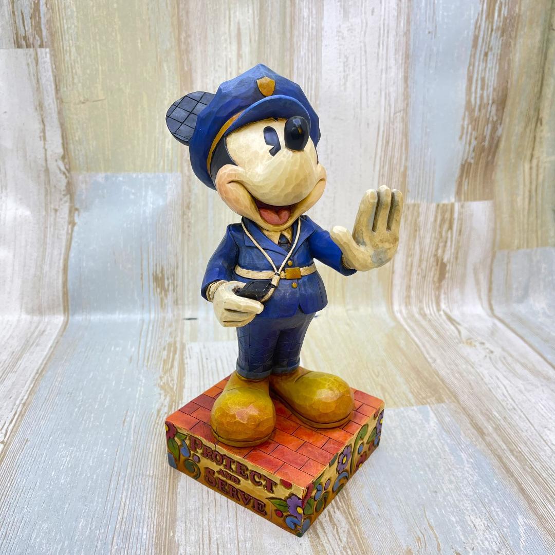ミッキーマウス Mickey Mouse 警察官 セキュリティー フィギュア