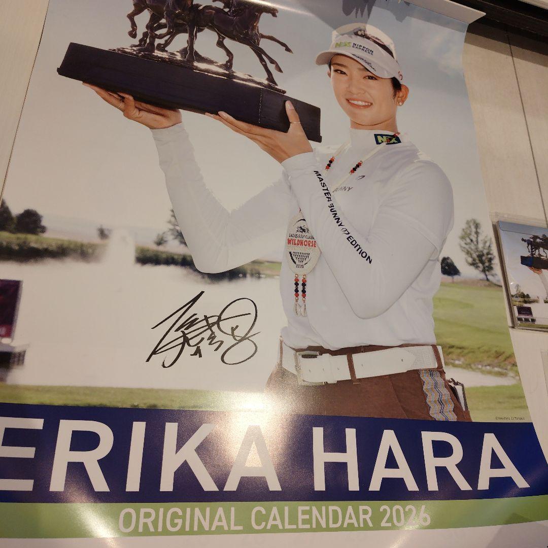 カレンダー ゴルフマーカー 原英莉花 ゴルフ