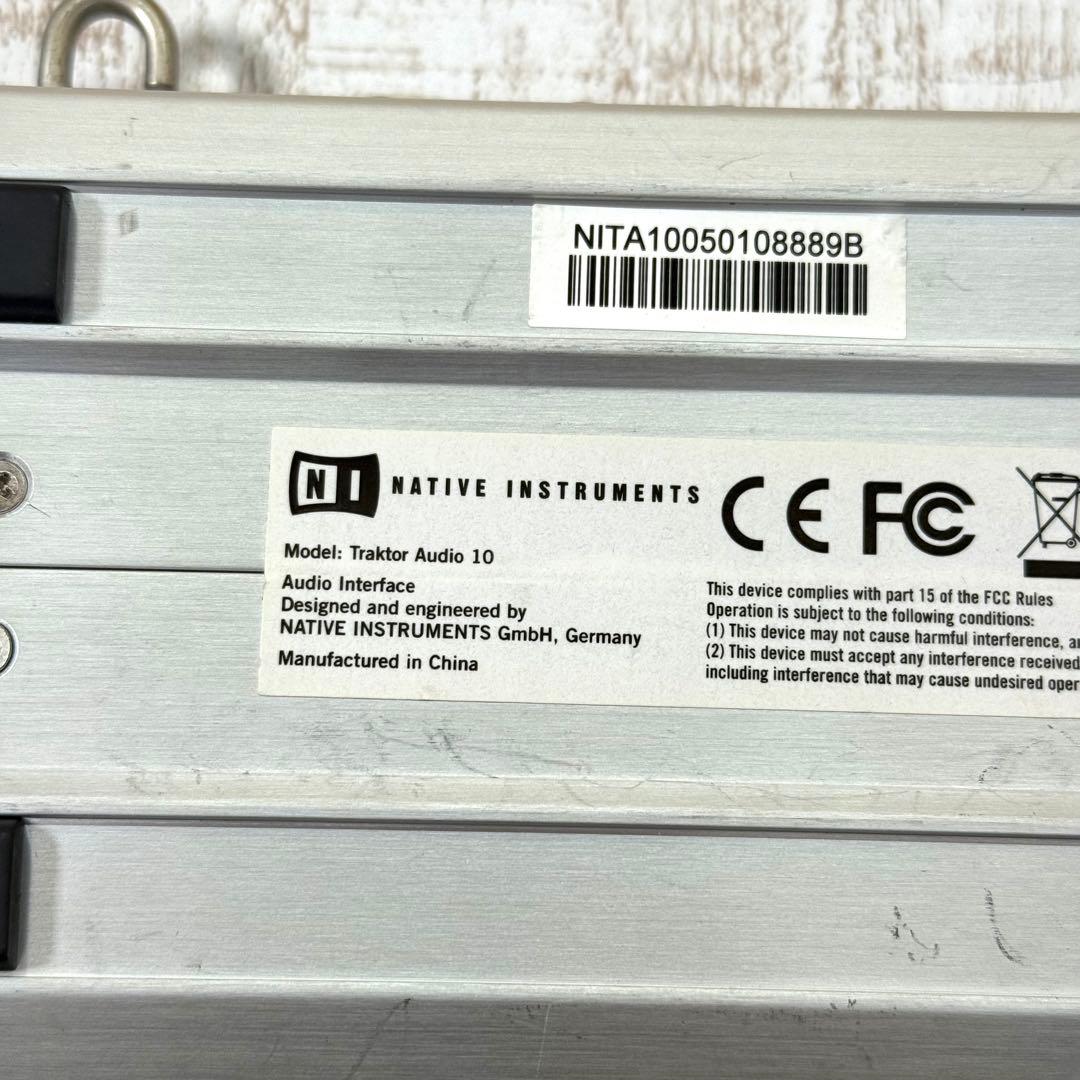 動作未確認　NATIVE INSTRUMENTS　TRAKTOR AUDIO10