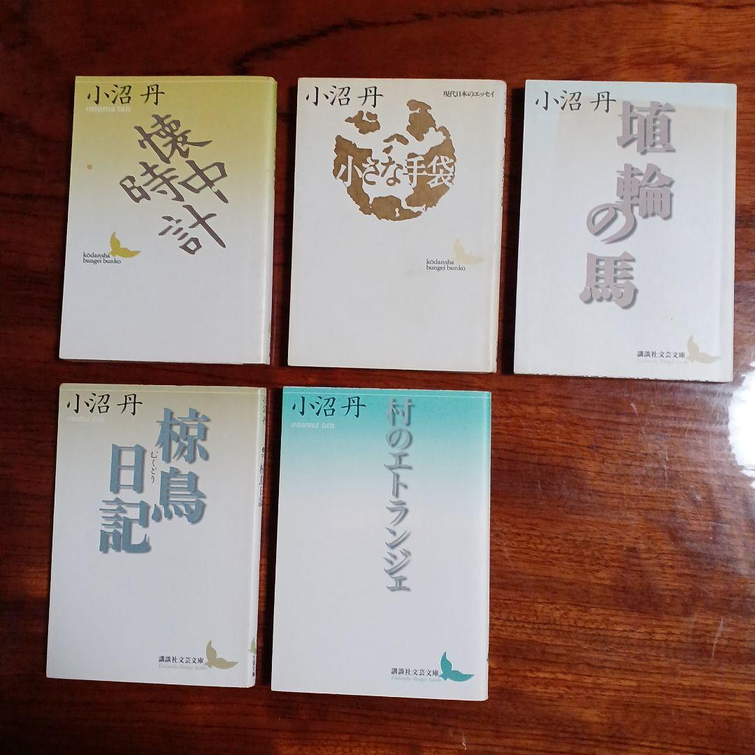 小沼丹講談社文芸文庫5冊セットです。