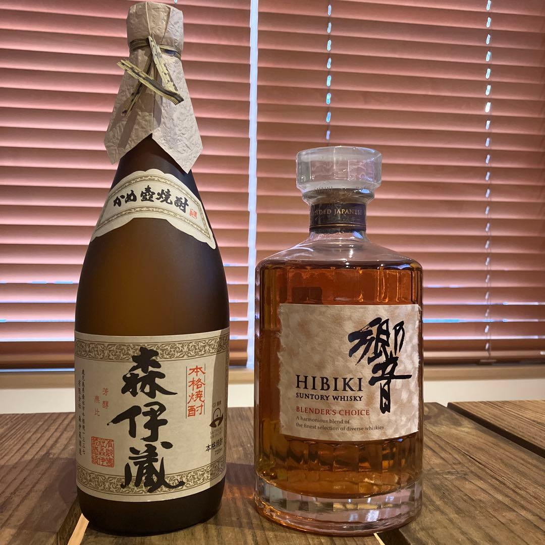 響ブレンダーズチョイス 700ml & 森伊蔵 焼酎 720ml