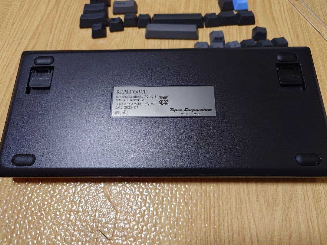 T*a様 REAL FORCE リアルフォース RC1 日本語配列 押加圧30g