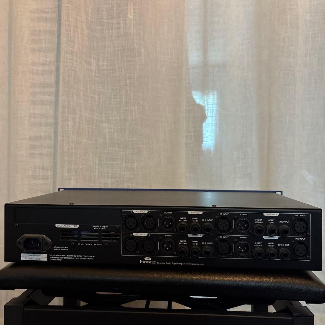 【美品】 FOCUSRITE ISA428 MKII 4chマイクプリアンプ