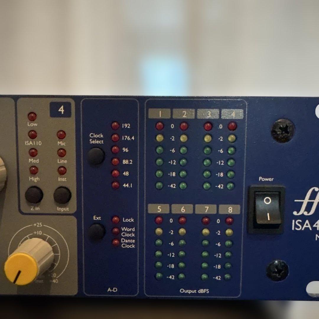 【美品】 FOCUSRITE ISA428 MKII 4chマイクプリアンプ