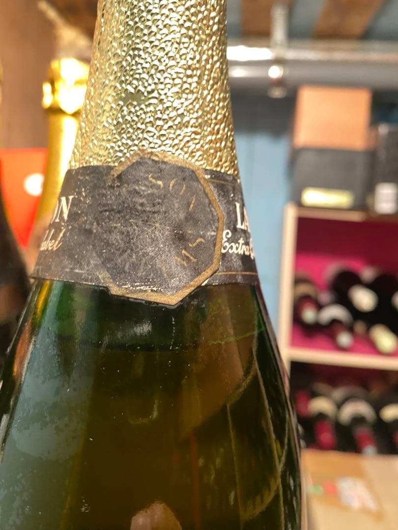 旧ラベル N.V Lanson プレミアム・ブラックラベル シャンパン