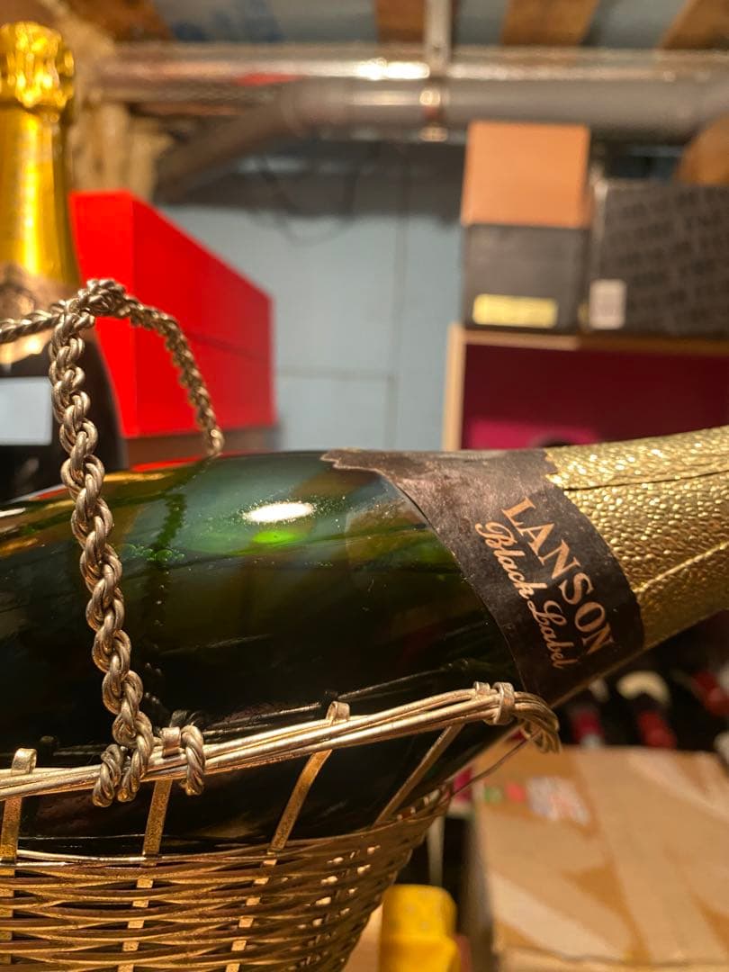 旧ラベル N.V Lanson プレミアム・ブラックラベル シャンパン