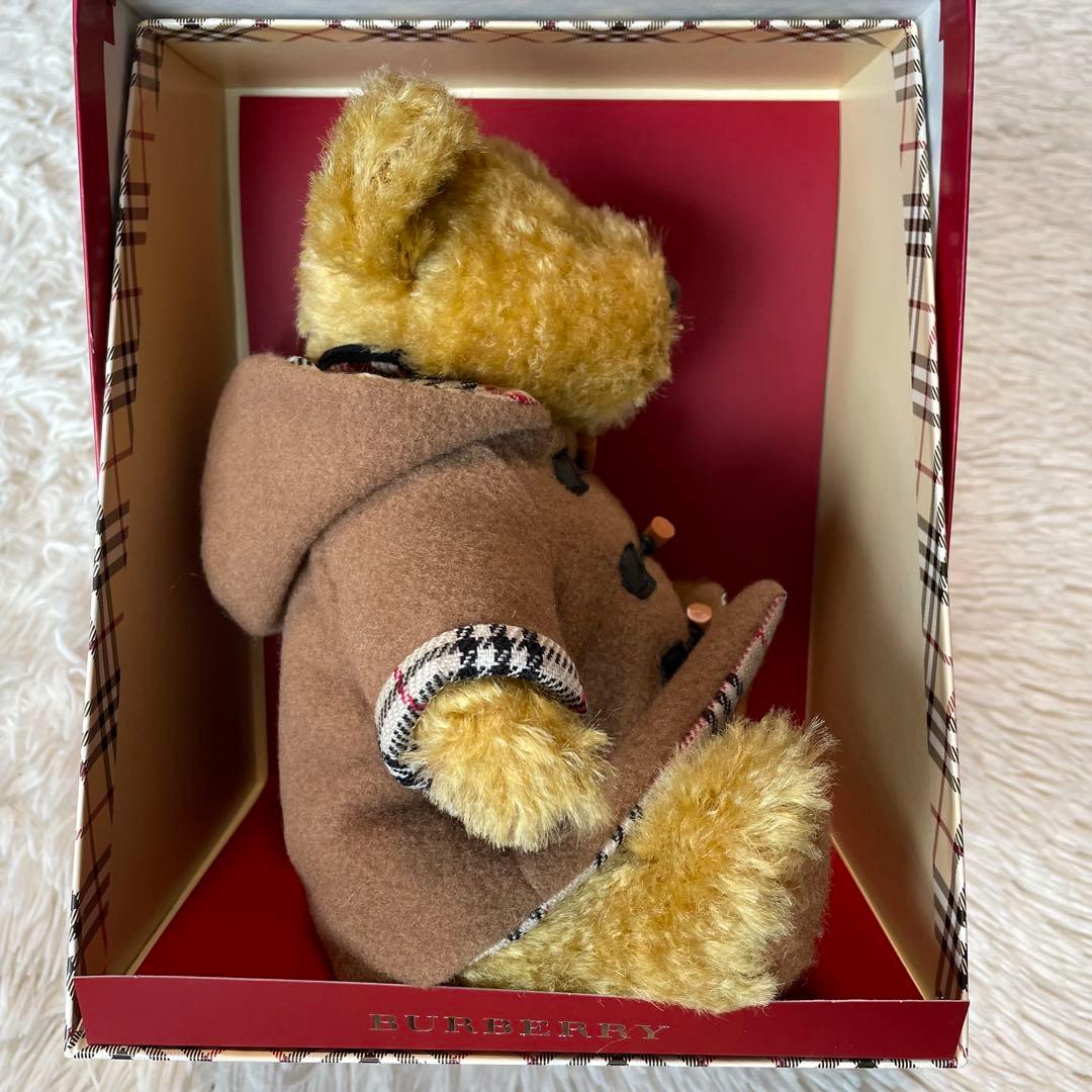 BURBERRY バーバリー　テディベアダッフルコート スカーフ　箱あり