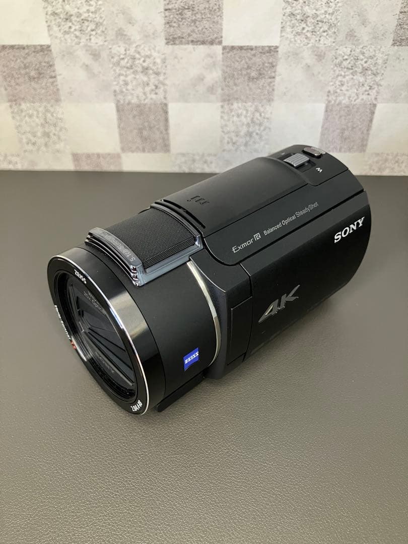 【美品】SONY 4Kビデオカメラ FDR-AX45A（ブラック）
