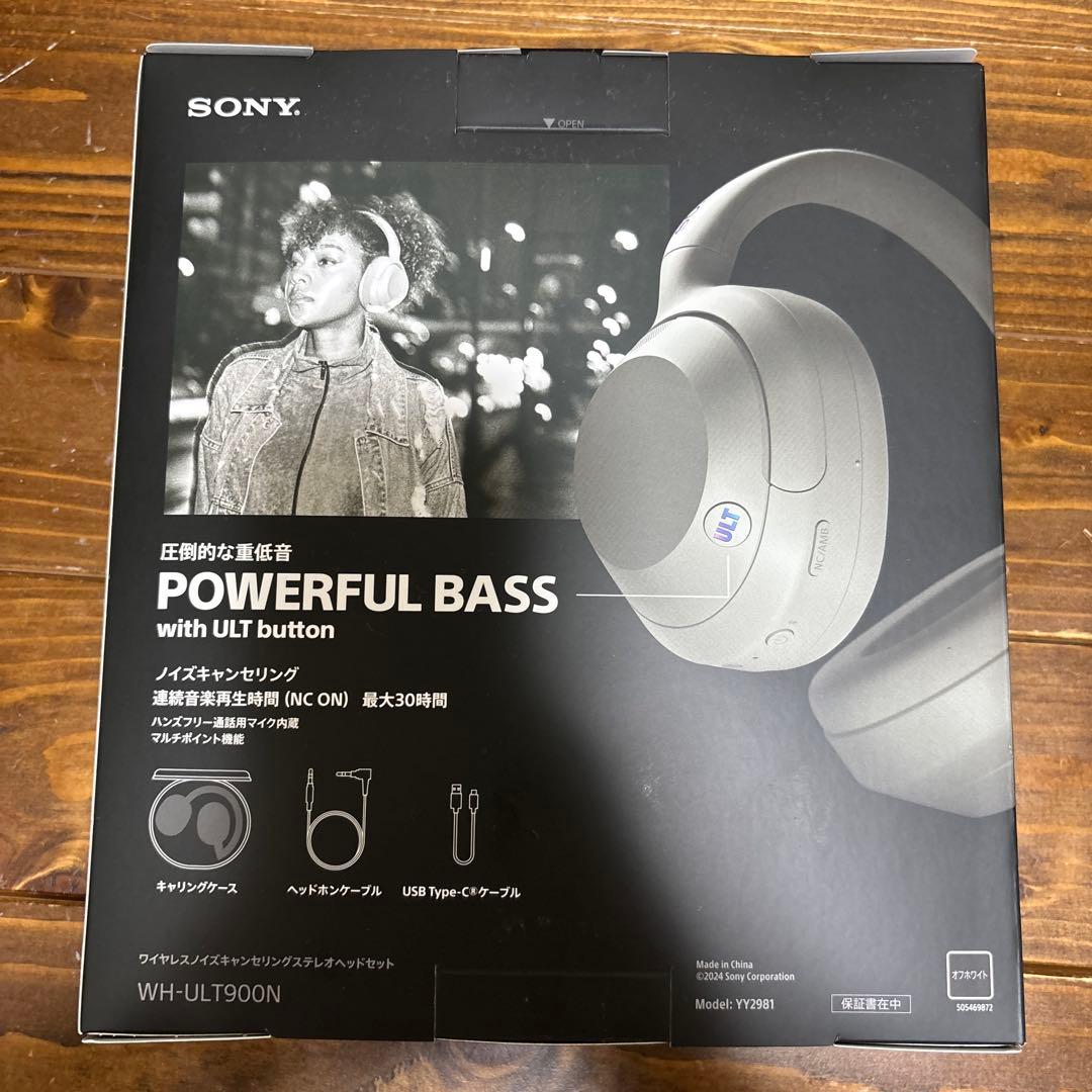 【新品・未使用】ULT WEAR（WH-ULT900N）　ホワイト