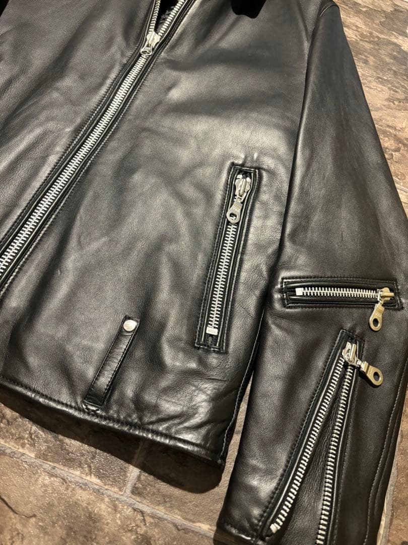 (美品)ナノユニバース　ライダースジャケット