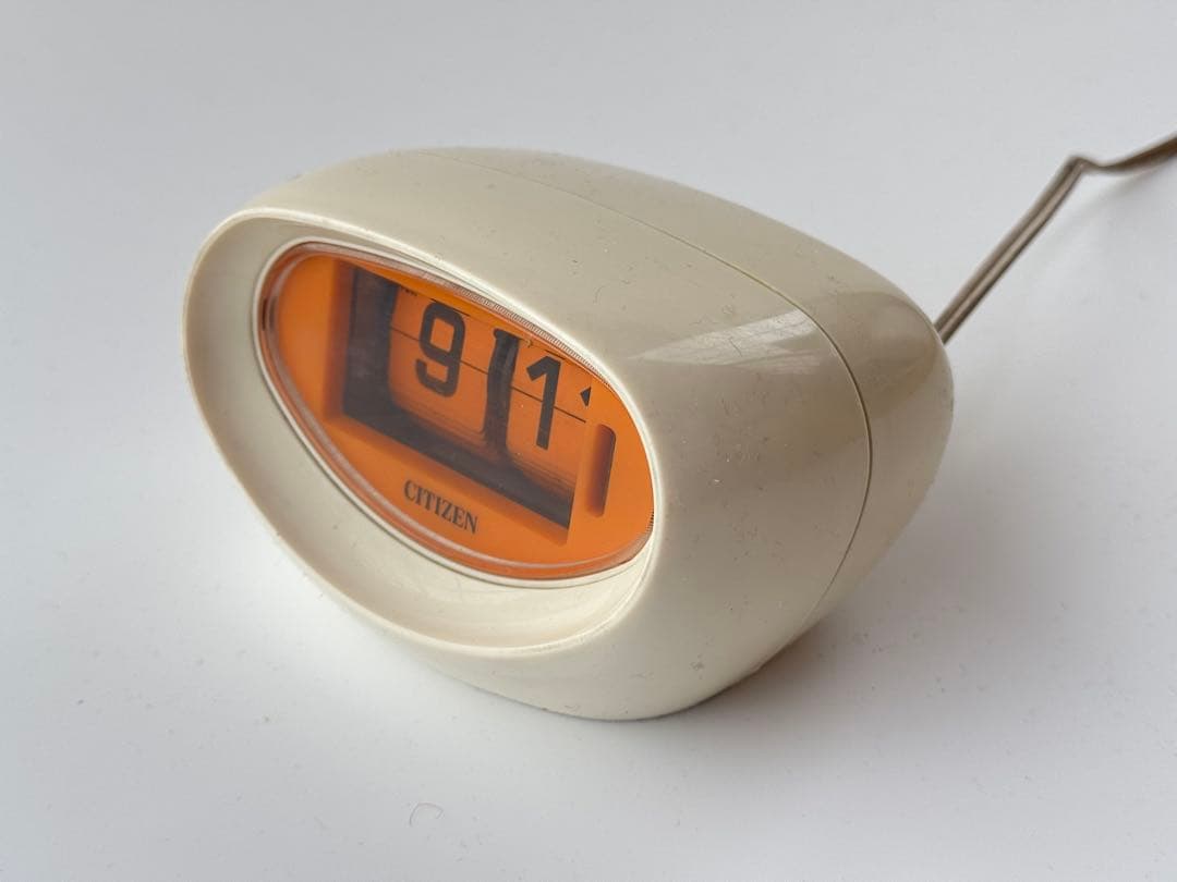 CITIZIN 昭和レトロ 置時計 パタパタ時計 動作品 ミッドセンチュリー