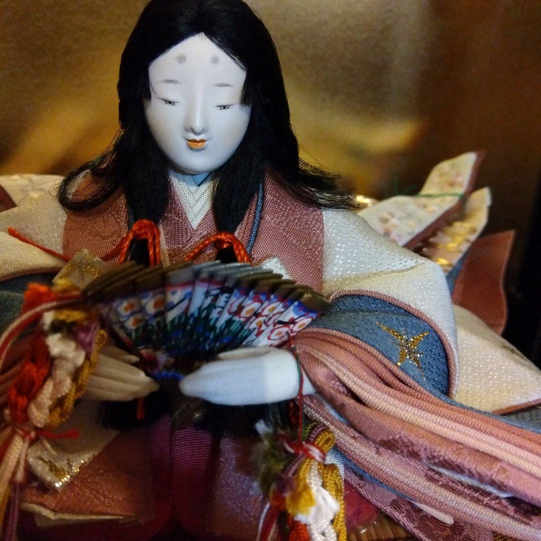 雛人形 伝統的な雛祭り用　江戸雛　市川豊玉作