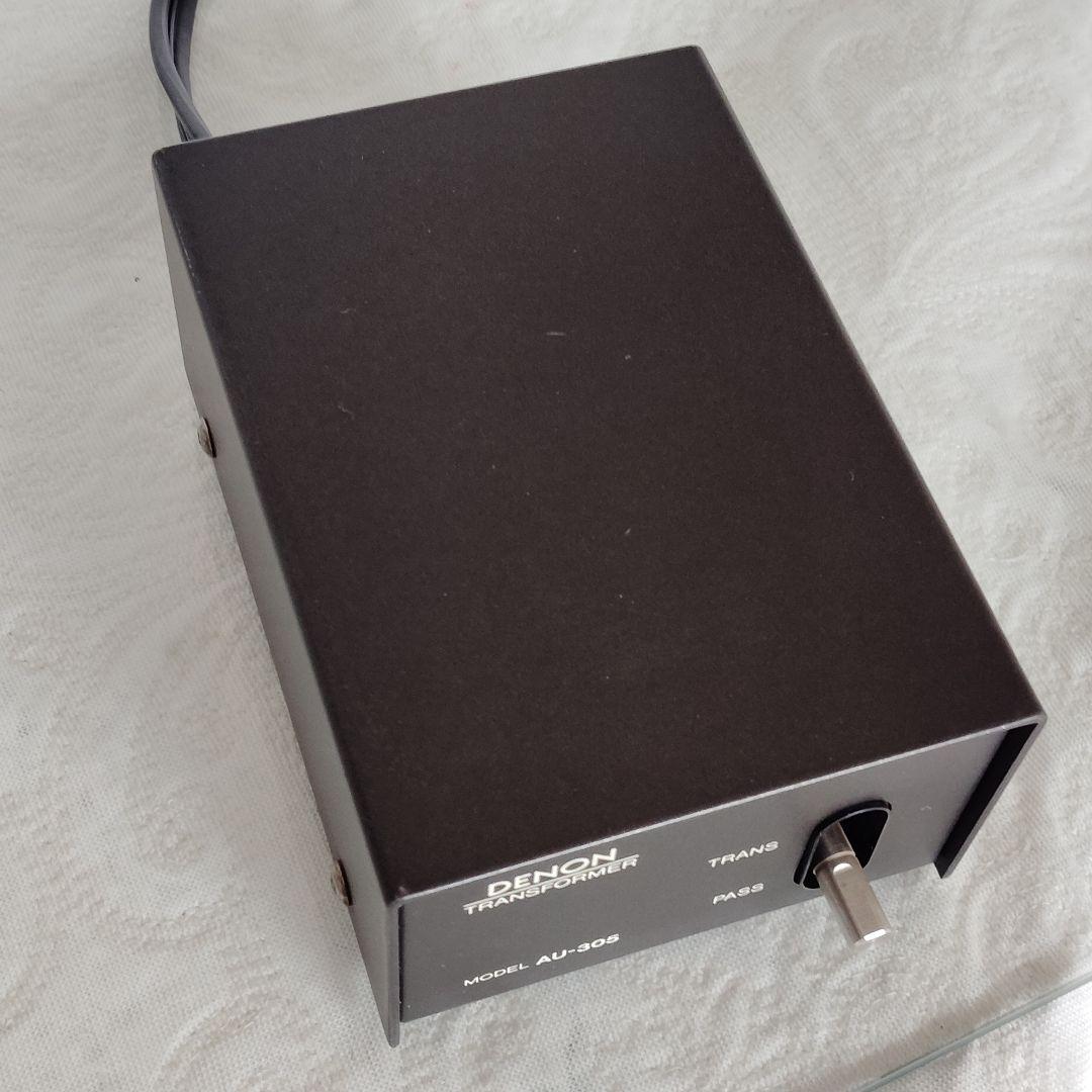 DENON AU-305 昇圧トランス(DL-103に最適)　良品