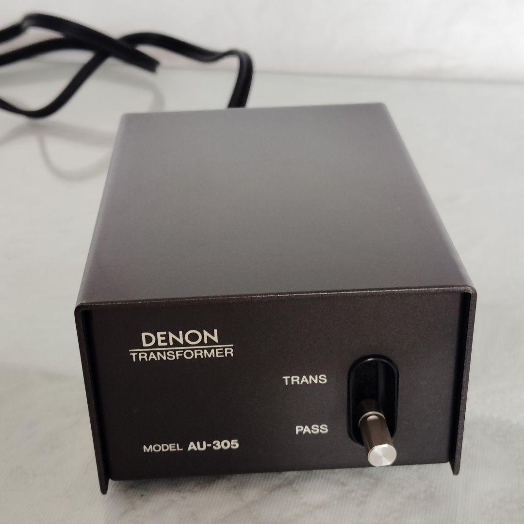 DENON AU-305 昇圧トランス(DL-103に最適)　良品