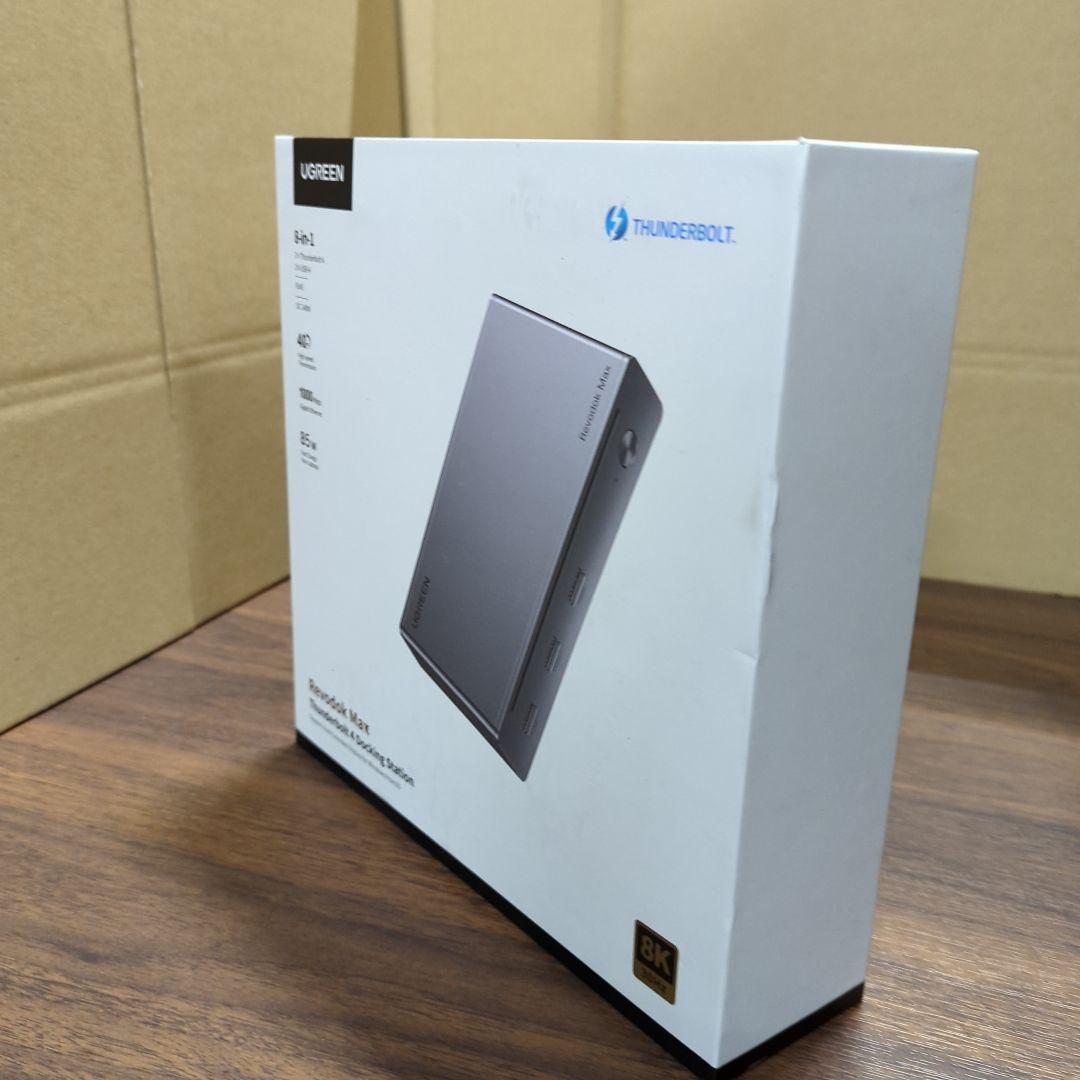 UGREEN Thunderbolt 4ドッキングステーション 8-in-1新品