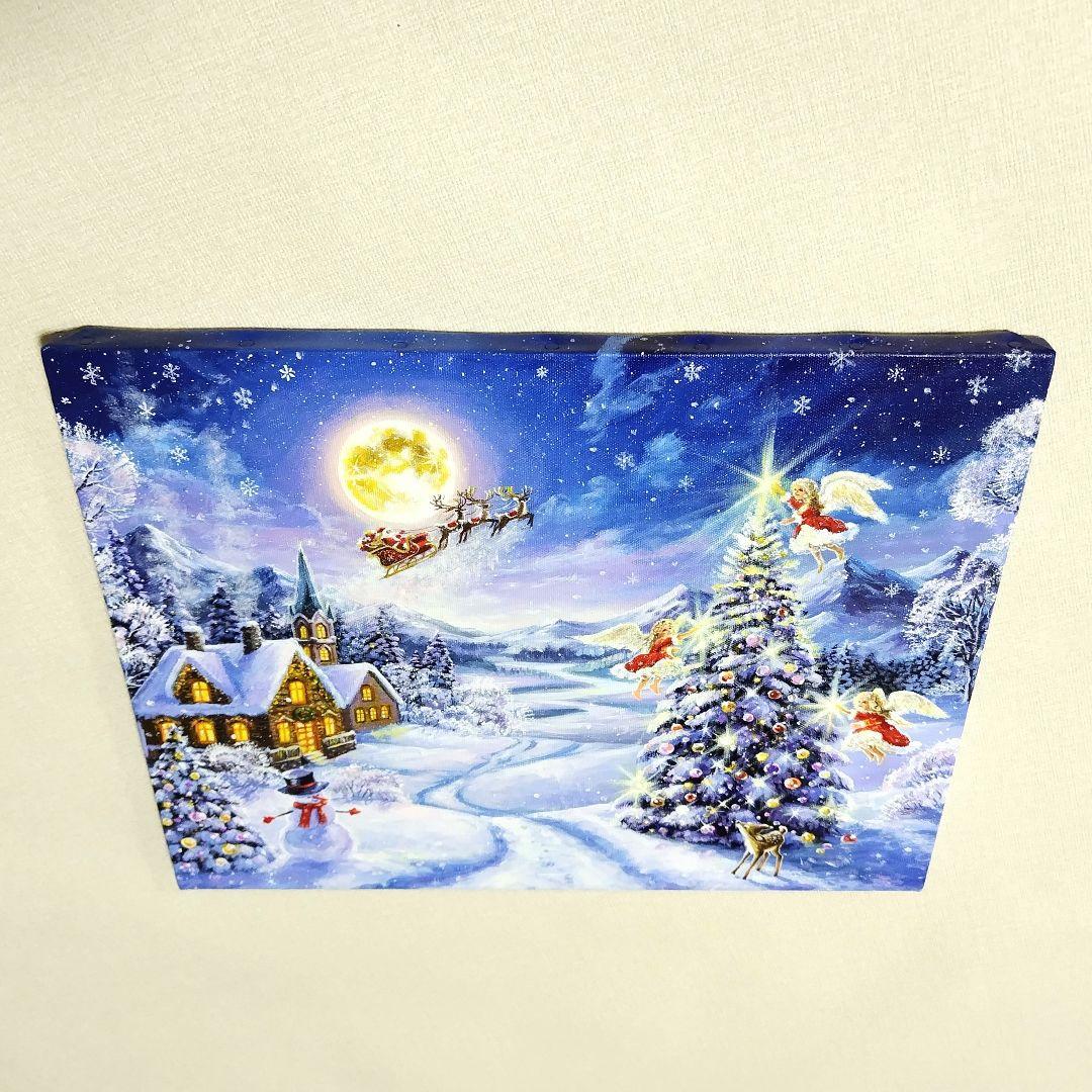 マ*Y様 【聖なる夜の贈り物】アクリル画 F6 風景画 絵画