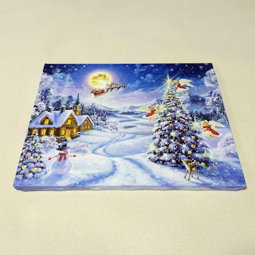 マ*Y様 【聖なる夜の贈り物】アクリル画 F6 風景画 絵画