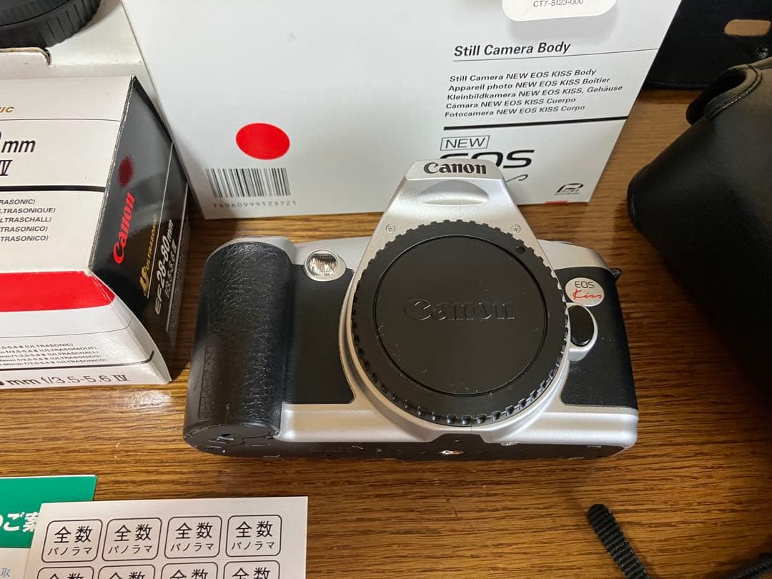 Canon NEW EOS kiss フィルムカメラ一式