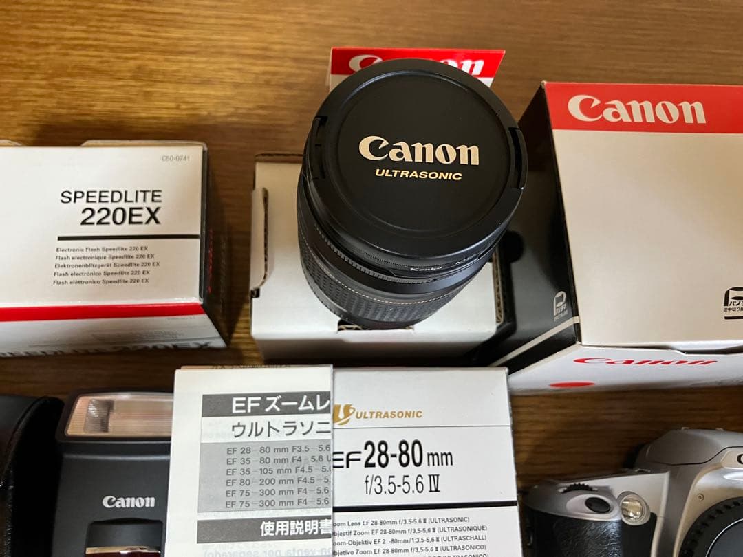 Canon NEW EOS kiss フィルムカメラ一式