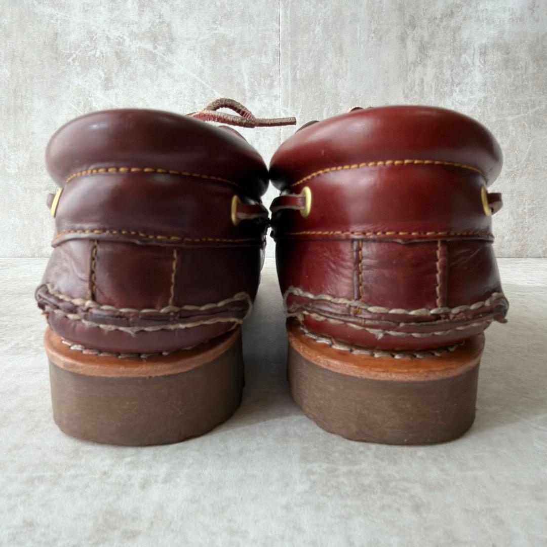 Timberland 3eye classic lug 26cm バーガンディ