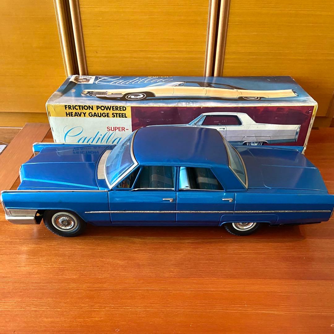 希少　野村トーイ　ブリキ　スーパー　キャデラック　65cm