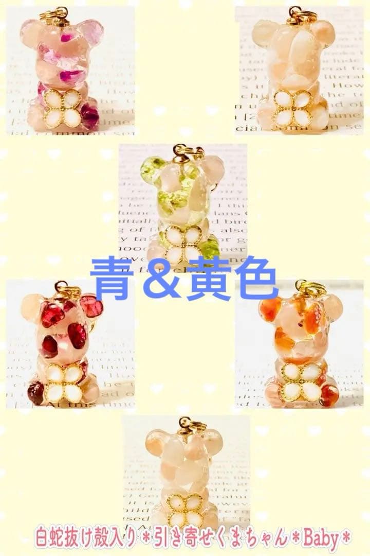 えりんさまオーダー＊白蛇抜け殻入りお守り＊５点