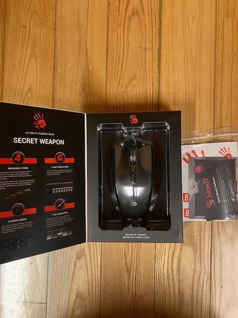 Bloody 光学式ゲーミングマウス　(A70x-MatteBlack)