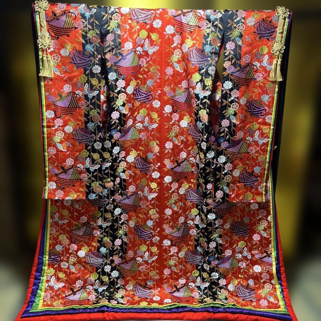 ⭐︎⭐︎大幅値下げ早い者勝ち⭐︎⭐︎打掛　色打掛　正絹　八重襲
