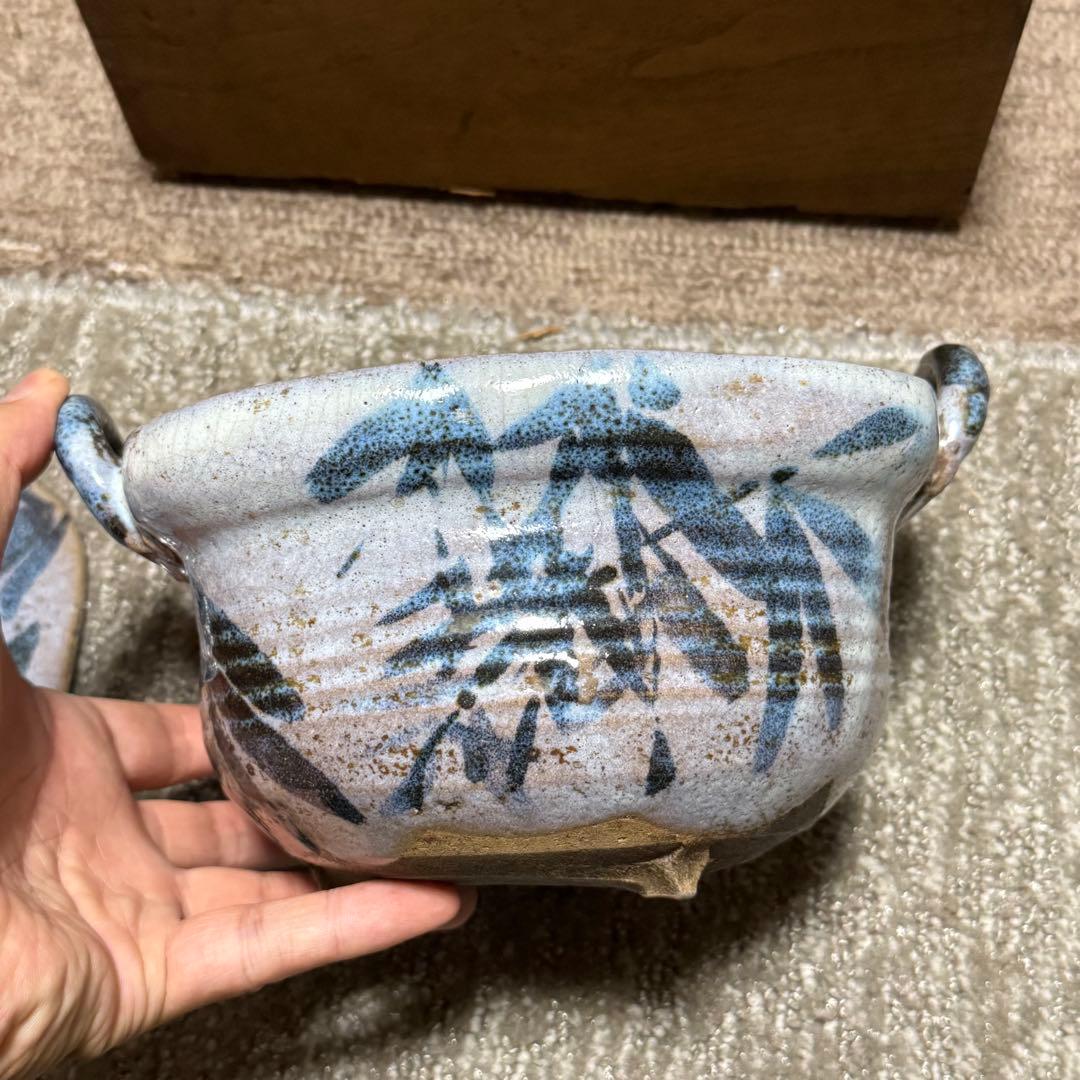 茶道具　唐津焼　古唐津　絵唐津　鉢　土鍋 時代箱