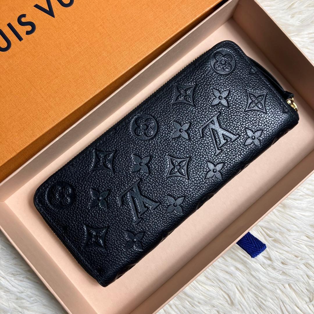 【未使用級】モノグラム アンプラント ジッピーウォレット ノアール FRID搭載