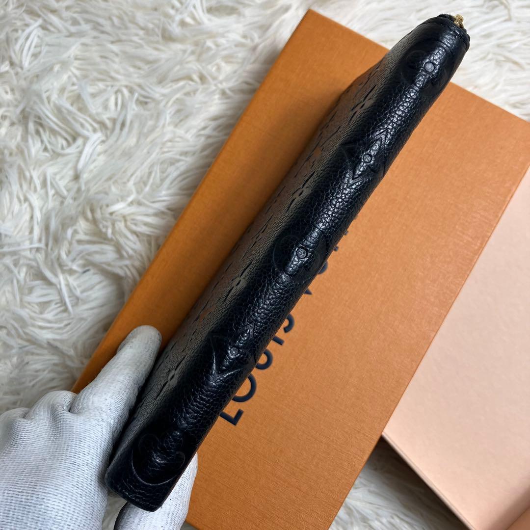 【未使用級】モノグラム アンプラント ジッピーウォレット ノアール FRID搭載